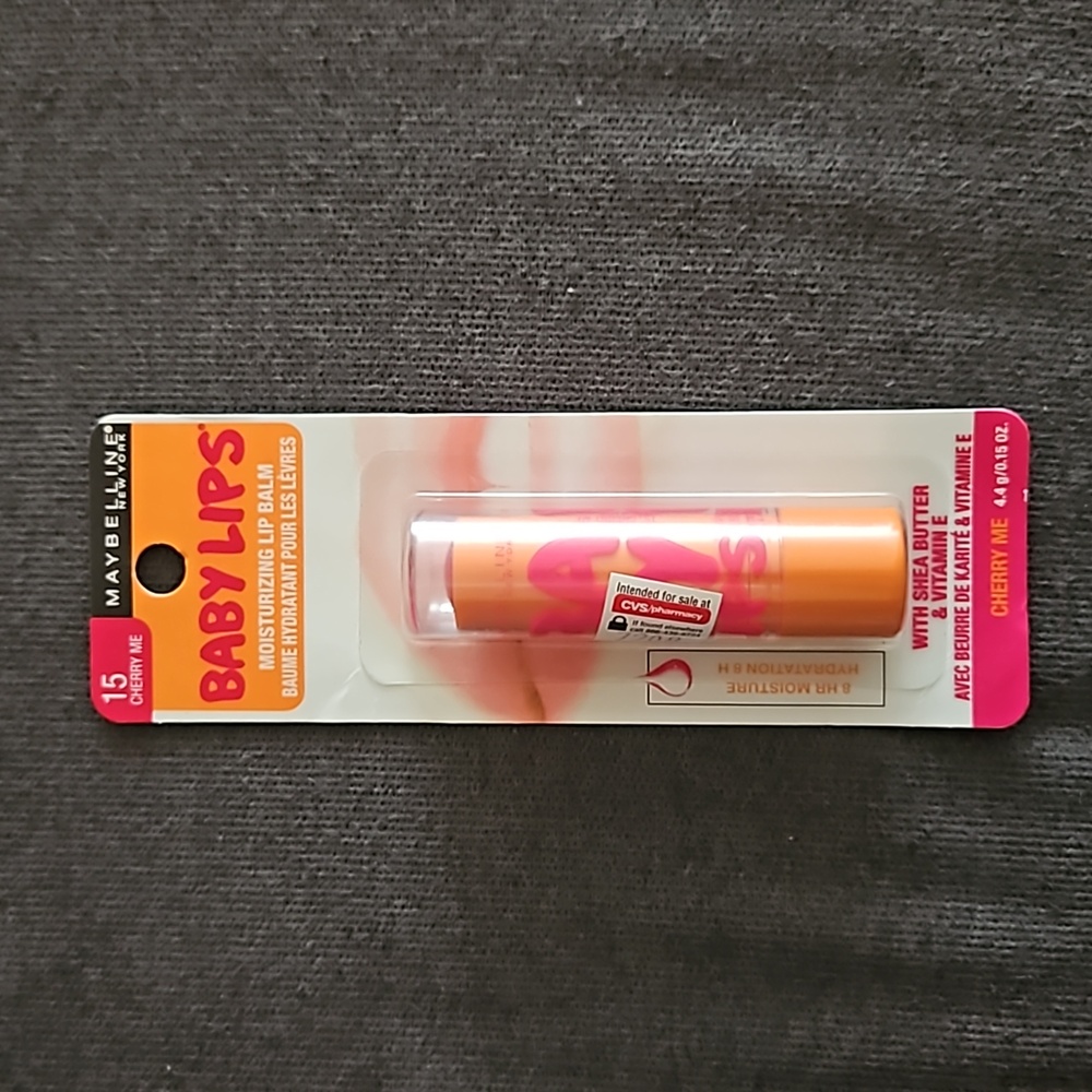 💋 3/$10 Maybelline Baby Lips Lip Balm - Color: 15 Cherry Me